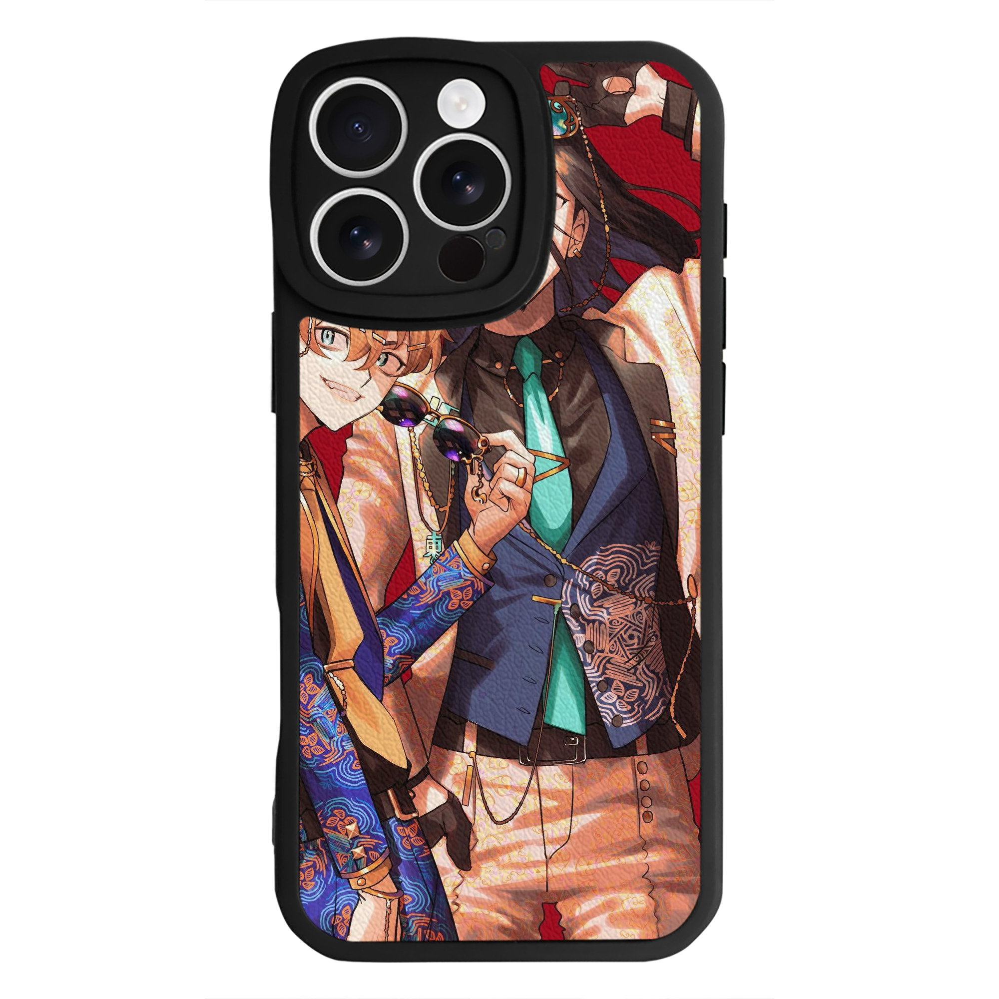 （画像用） 東京リベンジャーズ Tokyo Revengers 【iPhone 16シリーズ対応】シリコンスマホケース（レザー調） 材質：シリコン
